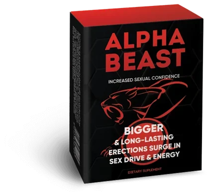 Alpha Beast – balení kapslí pro muže s kotvičníkem a kořenem ženšenu