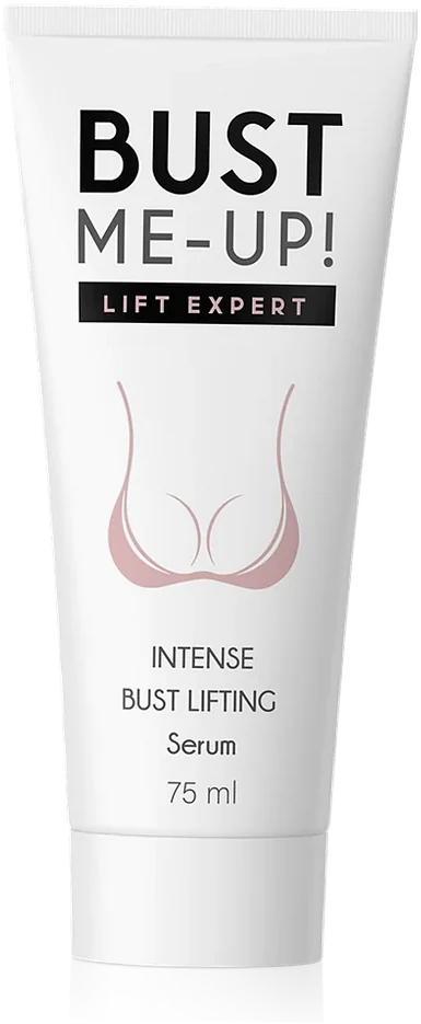 Bust me up – bílá tuba, Intense Bust Lifting Serum, kosmetické sérum na dekolt, 75 ml