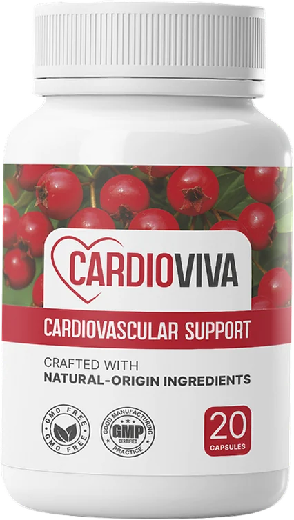CardioViva – balení 20 kapslí s extraktem z hlohu, meduňky a česneku
