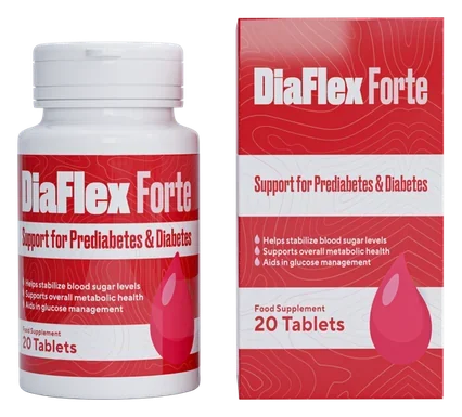 DiaFlex Forte – balení tablet se skořicí, hořkým melounem a extraktem z banaby
