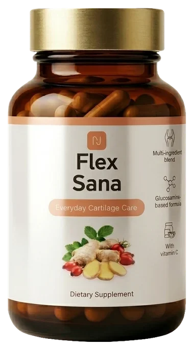 Flex Sana – dóza s 30 kapslemi s glukosaminem a chondroitinem