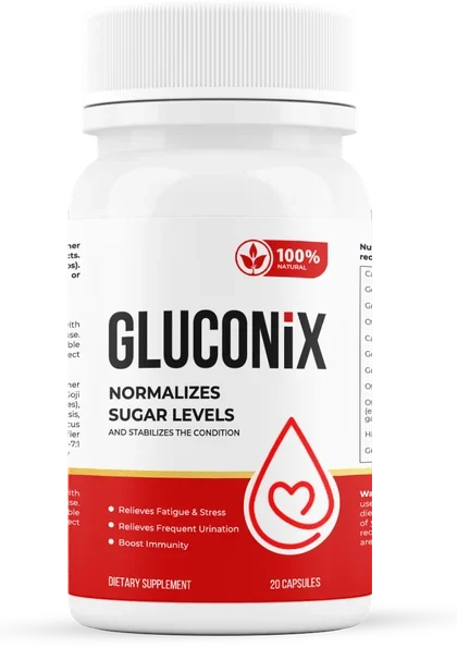 Gluconix – balení kapslí s chromem, gymnemou a opuncií indickou