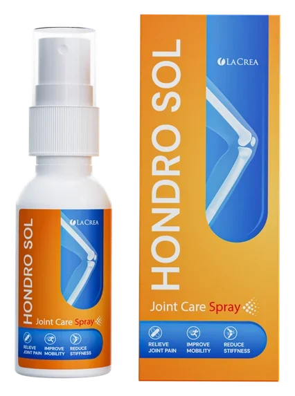 Hondro Sol – kloubní sprej v lahvičce s rozprašovačem, s výtažkem z arniky