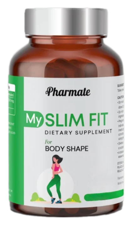My Slim Fit – dóza Pharmate s kapslemi s práškem z listů moringy