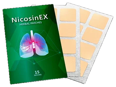 Nicosinex – balení rostlinných náplastí s výtažkem z kustovnice čínské