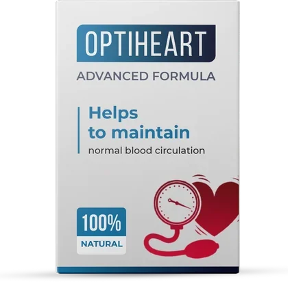 Optiheart – balení tablet s hlohem, meduňkou, česnekem a vitaminy B