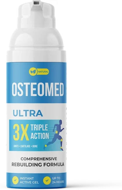 Osteomed – tuba kloubního gelu s olejem ze sibiřské jedle a máty peprné