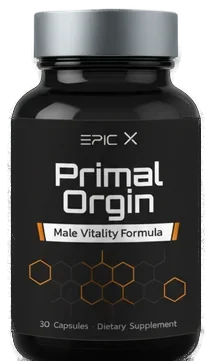 Primal Origin EPIC X – lahvička s 30 kapslemi pro muže se zinkem a selenem