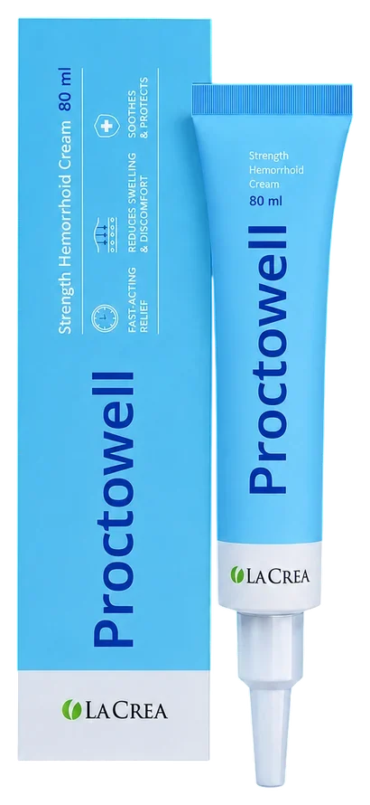Proctowell – kosmetický krém k zevnímu použití s aloe vera a měsíčkem