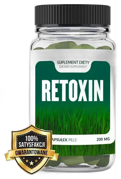 Retoxin – balení kapslí s práškem z ječmene setého, doplněk stravy