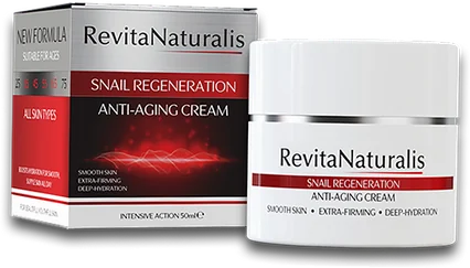 RevitaNaturalis – kelímek s 50 ml krému s filtrátem hlemýždího sekretu